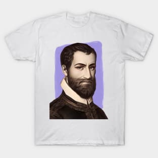 Italian Composer Giovanni Pierluigi da Palestrina illustration T-Shirt